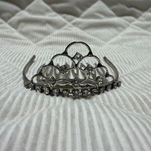 Silver Crystal Tiara